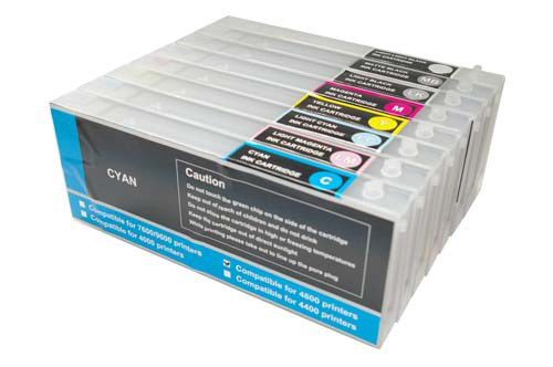 Empty Refillable Cartridges for Epson 4880, 4800 + chip