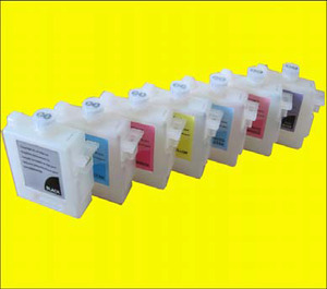 330ml Empty Refillable carts for Canon W7200/W8200/W8400 (BCI1421, 1441) with Single use chip(1pc)